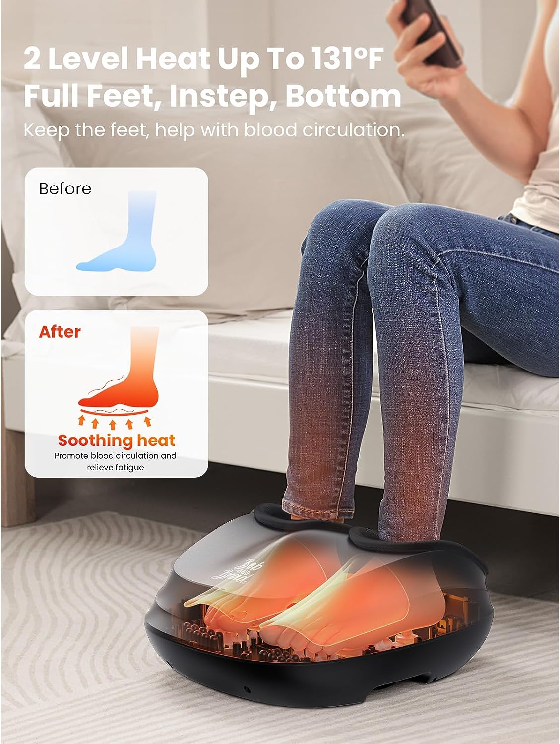 BOB AND BRAD Foot Massager Machine
