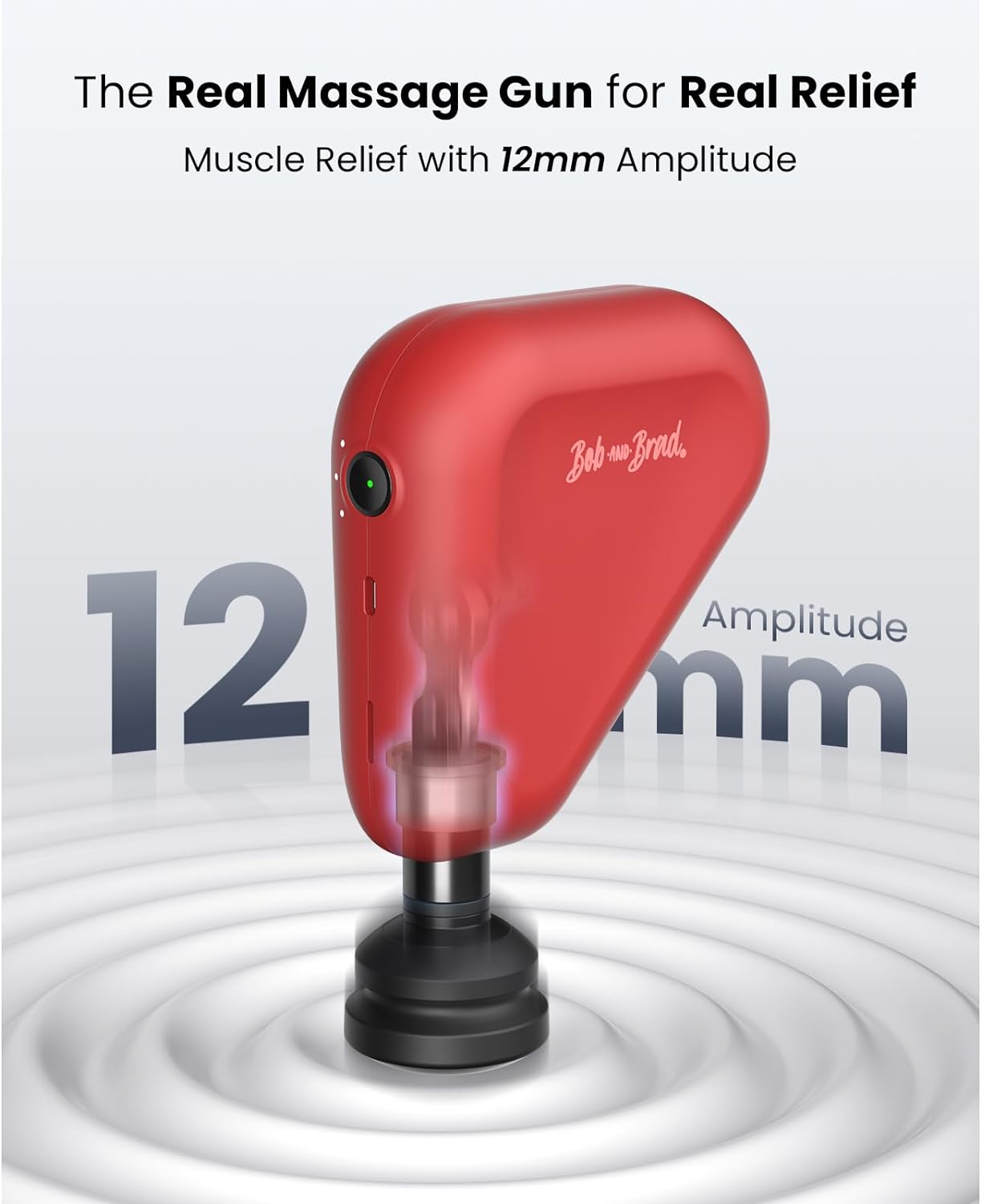 BOB AND BRAD Air 2 Massage Gun-Red