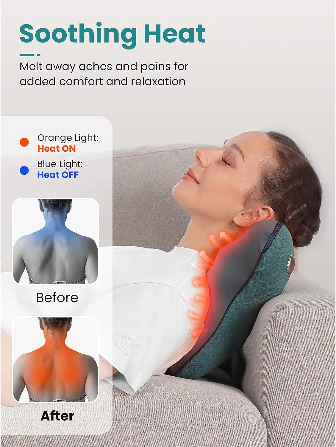 BOB AND BRAD Back Massager with Heat