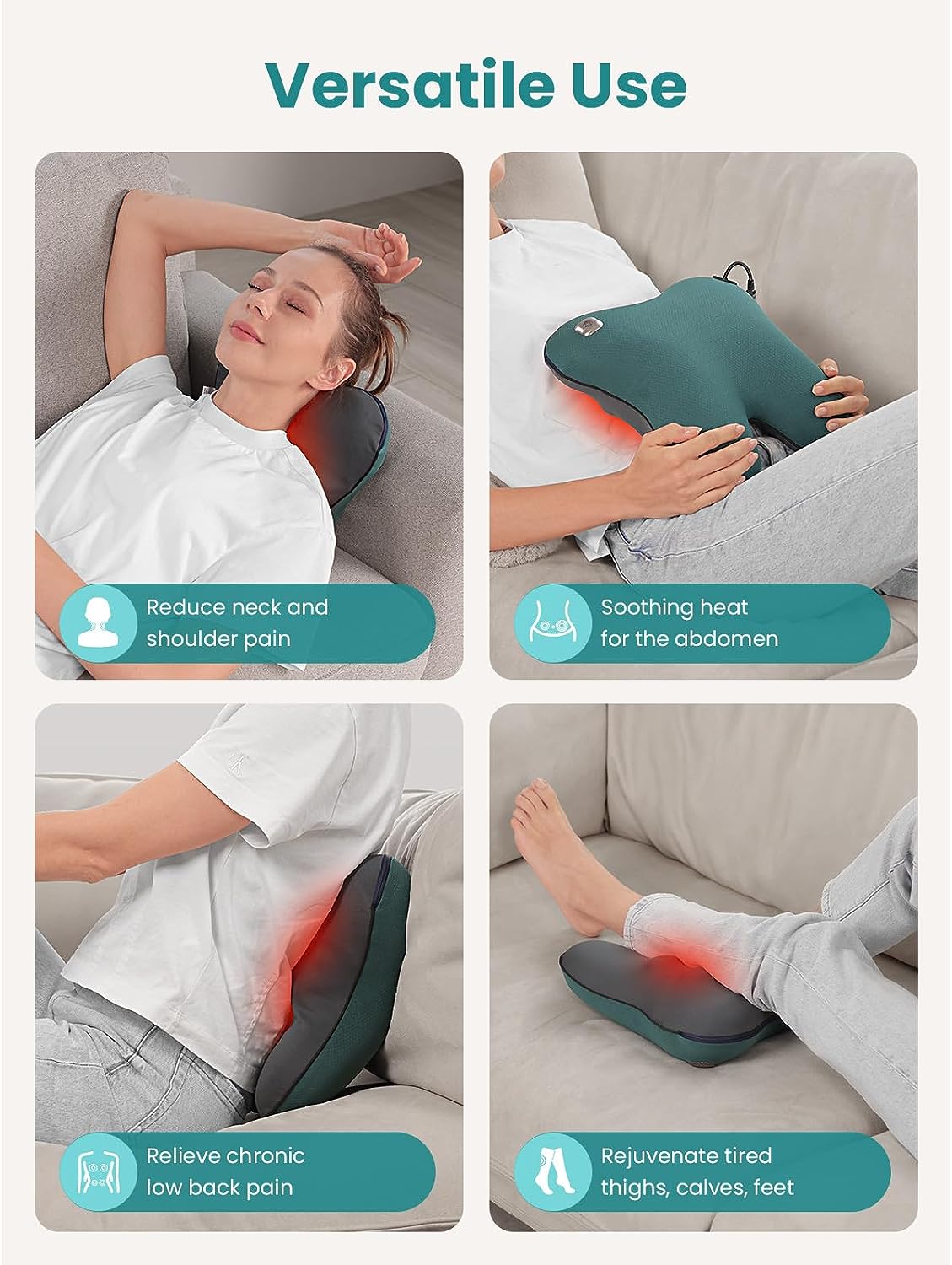 BOB AND BRAD Back Massager with Heat