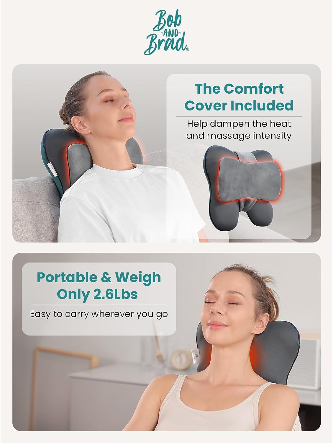 BOB AND BRAD Back Massager with Heat