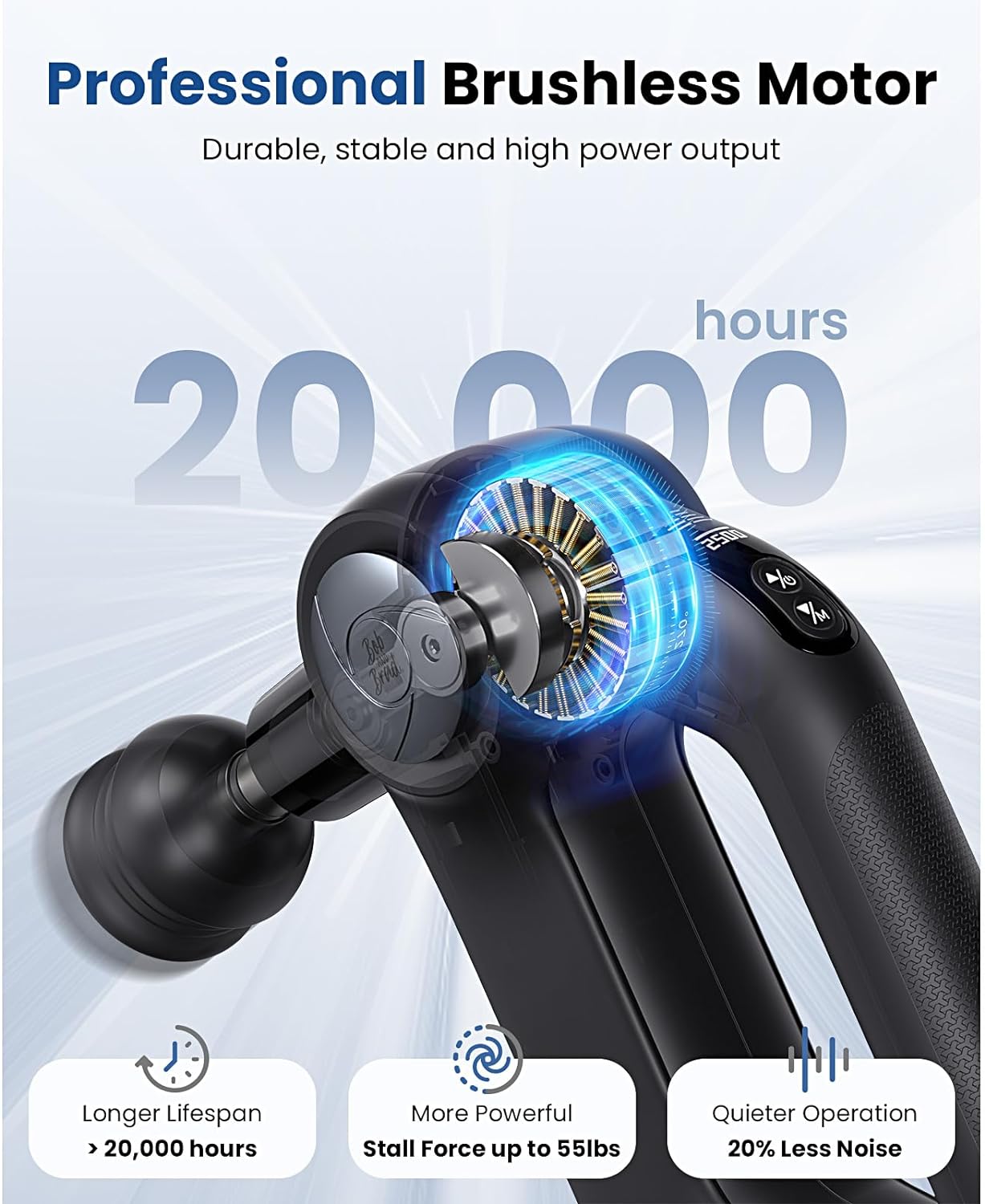 BOB AND BRAD D5 Pro Massage Gun