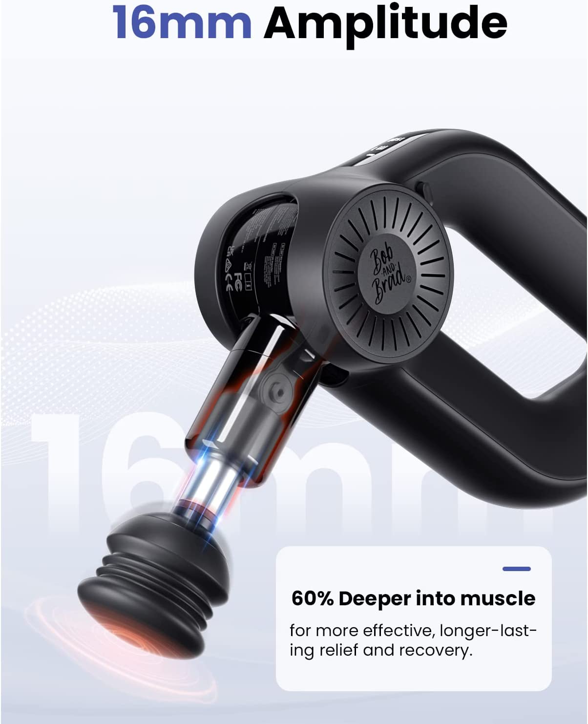 BOB AND BRAD D6 Pro Massage Gun