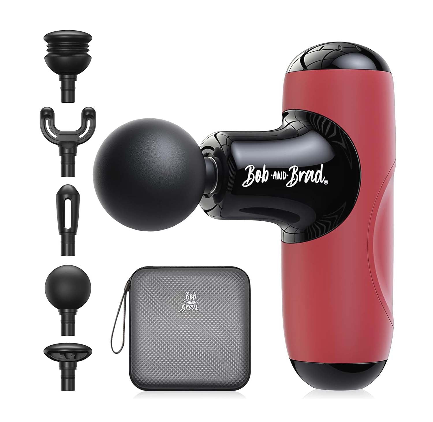 BOB AND BRAD Q2 Mini Massage Gun-Red