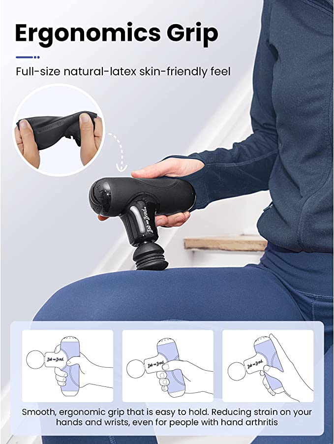 BOB AND BRAD Q2 Mini Massage Gun-Black